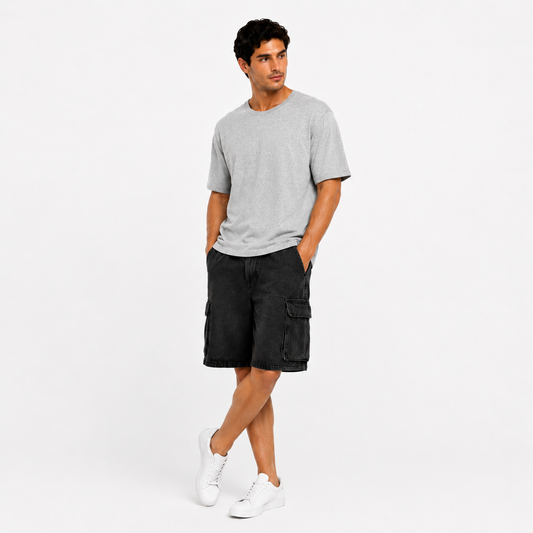 Short Cargo Urban Denim