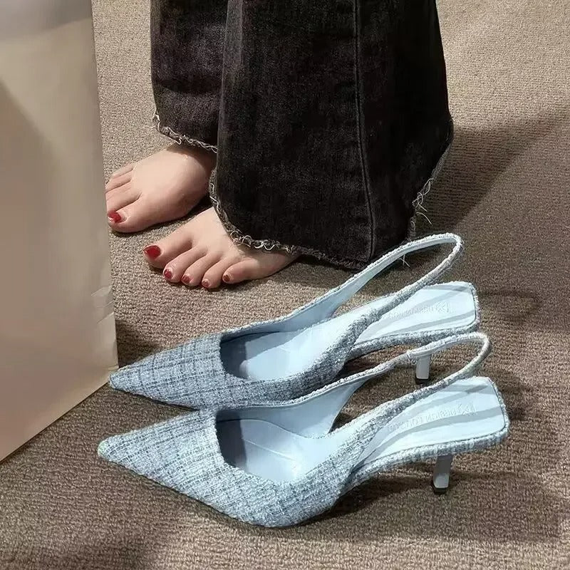 Tacones Celestia Tweed