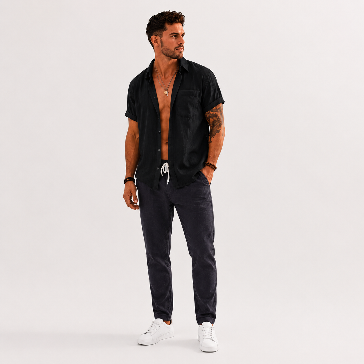 Camisa Lino Capri