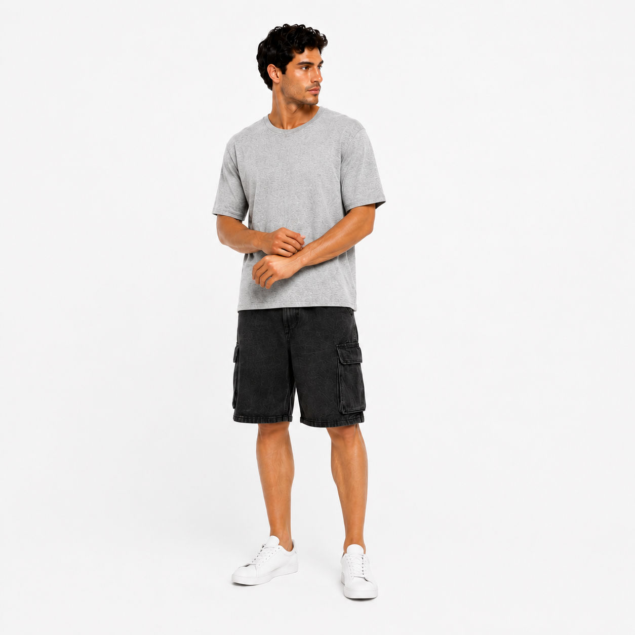 Short Cargo Urban Denim