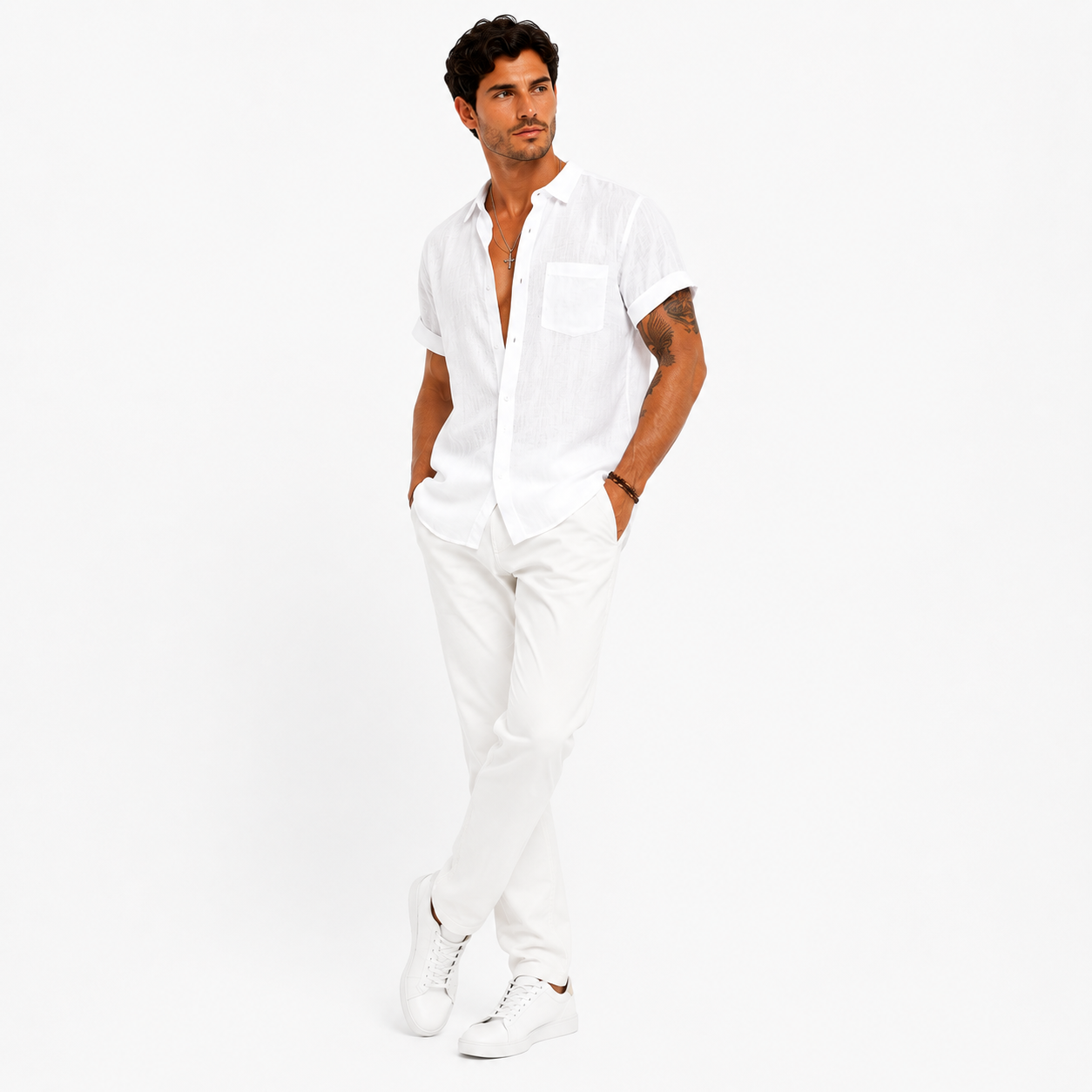 Camisa Lino Capri