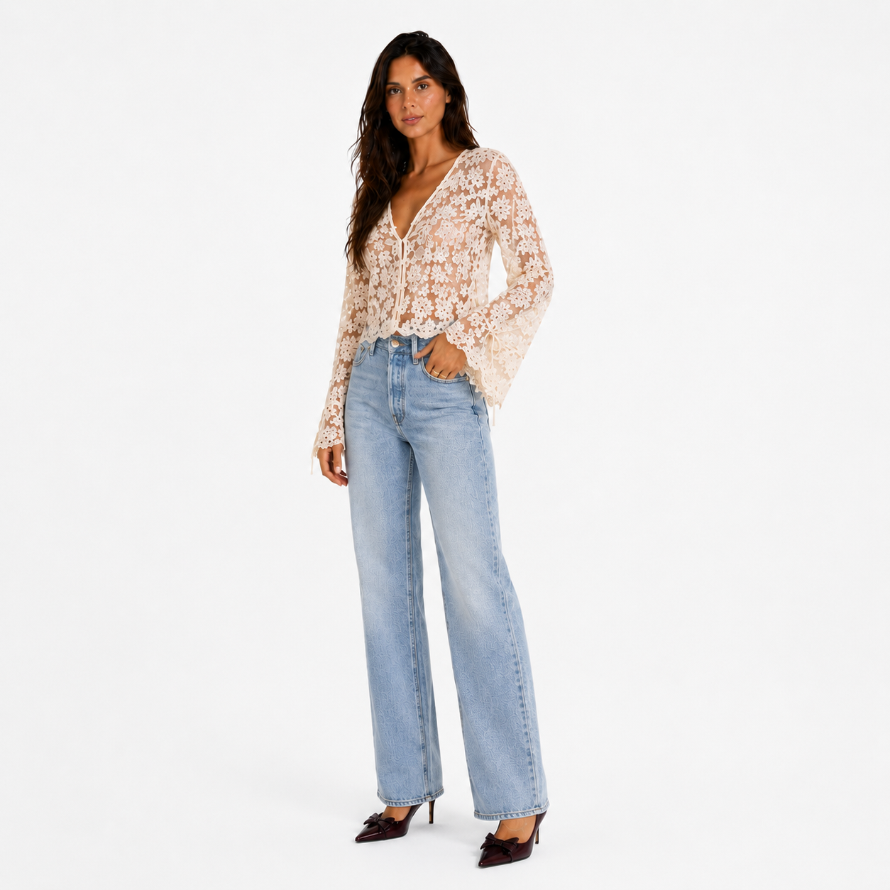 Blusa Éclat Lace