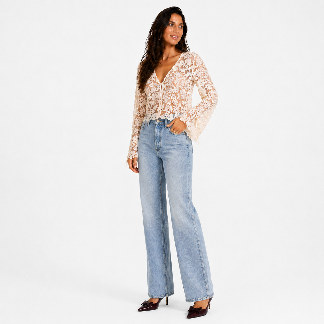 Blusa Éclat Lace