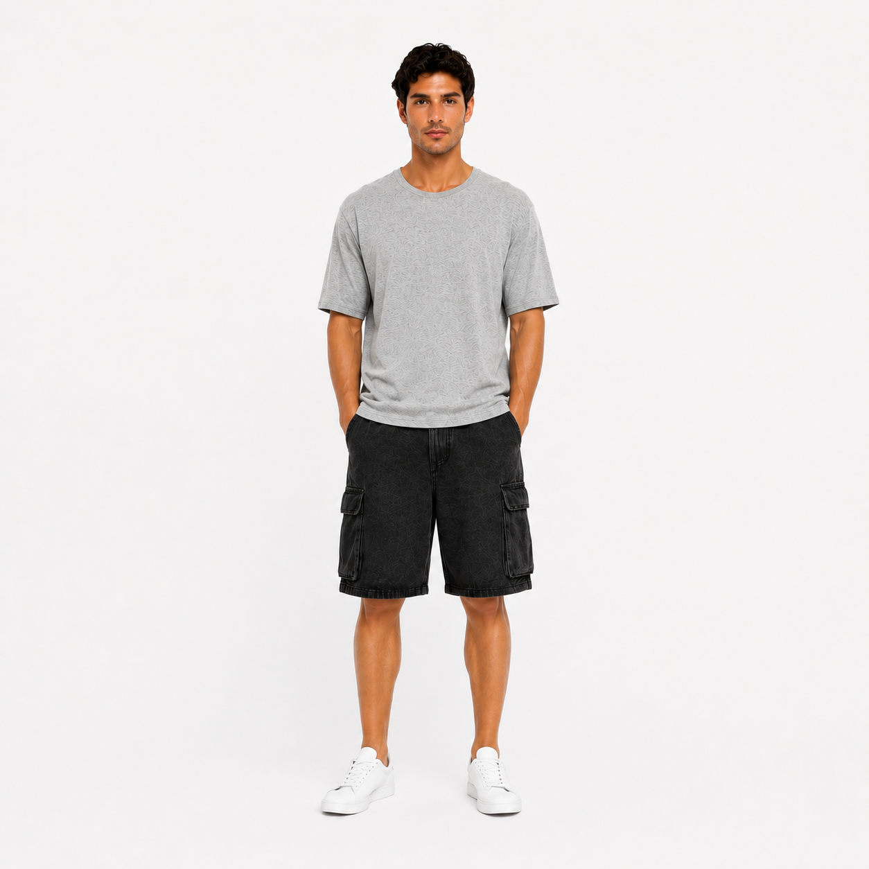 Short Cargo Urban Denim