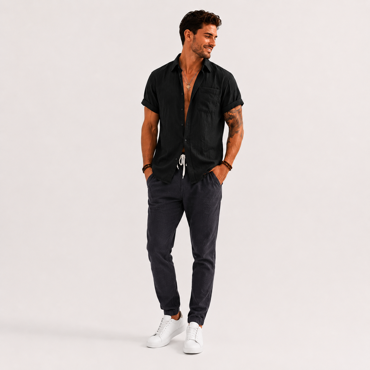 Camisa Lino Capri