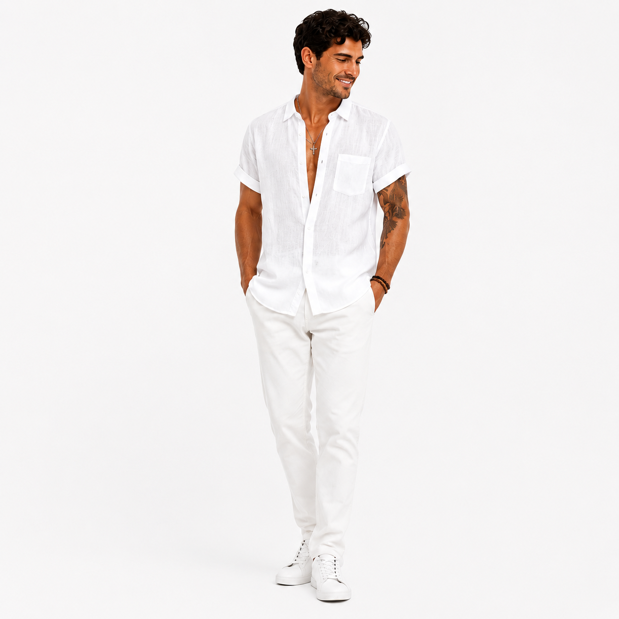 Camisa Lino Capri